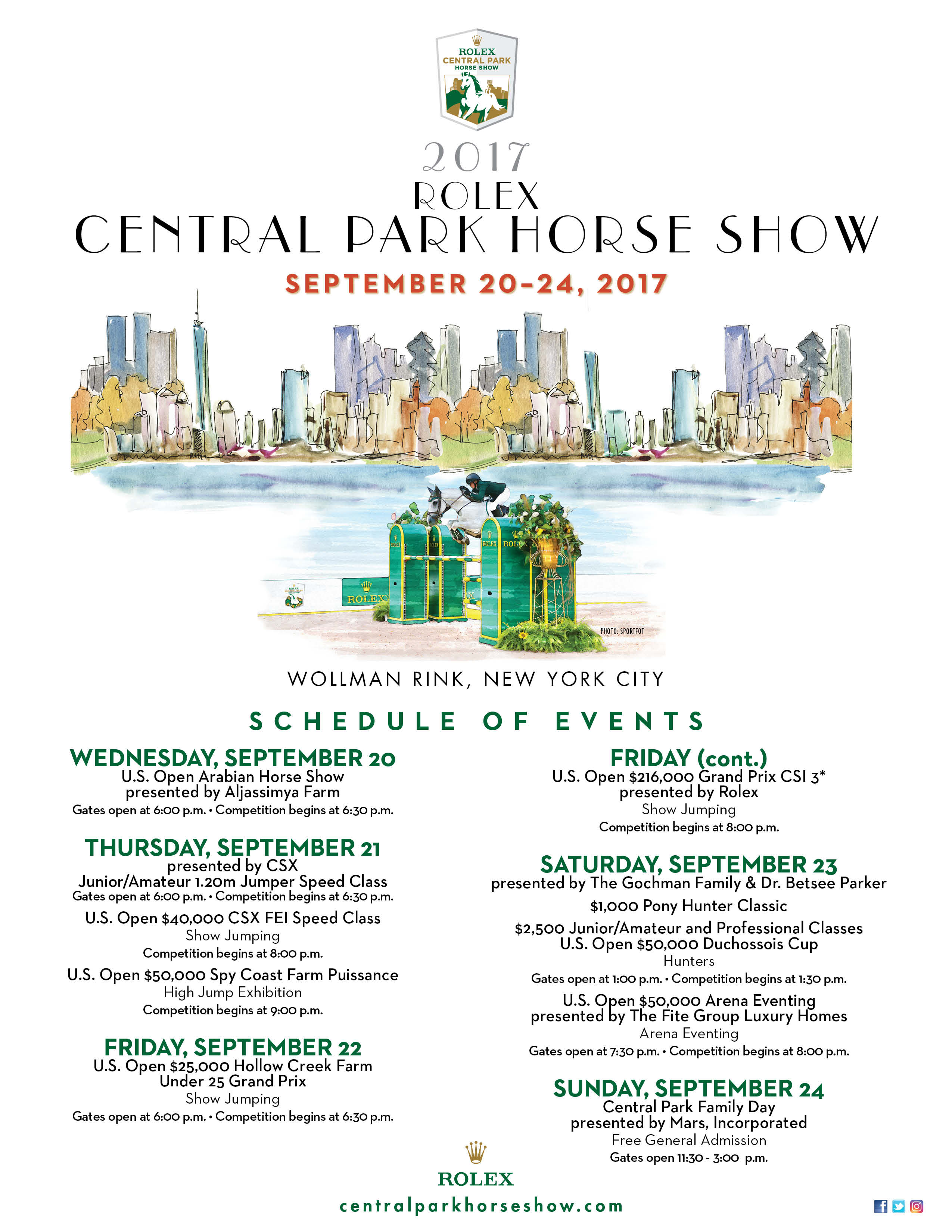 The Fourth Annual Rolex Central Park Horse Show 2017 The Fourth Annual Rolex Central Park Horse Show 2017